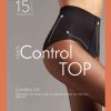 15 Denier Control Top Tights