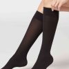 30 Denier Semi Opaque Microfibre Knee-Highs Socks