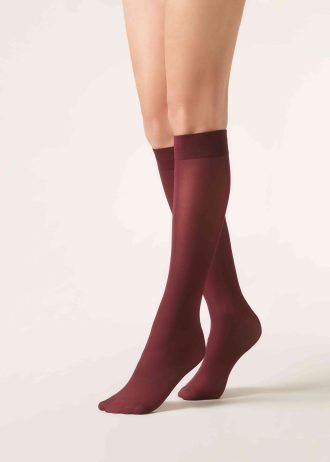 30 Denier Semi Opaque Microfibre Knee-Highs Socks