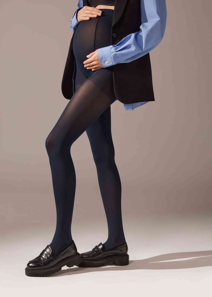 60 Denier Opaque Maternity Tights