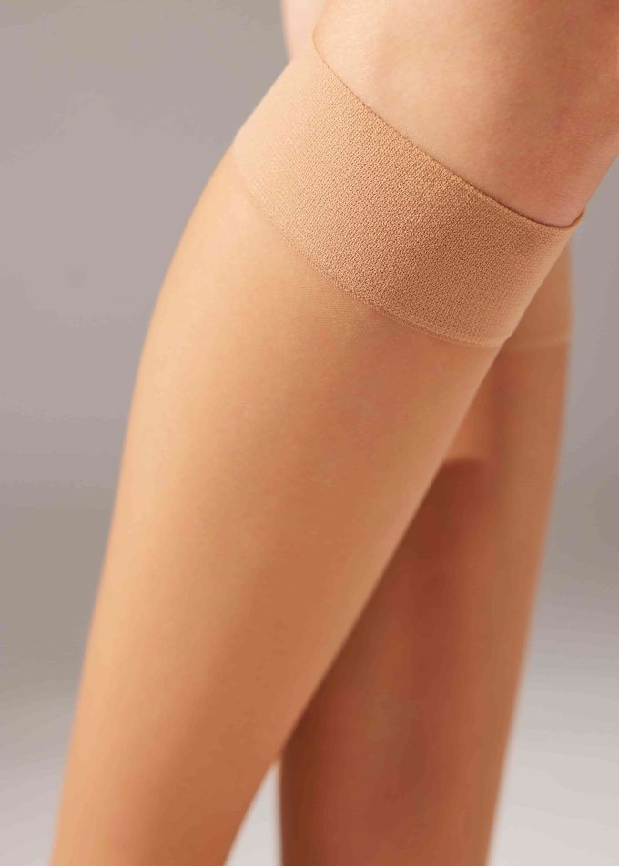 8 Denier Sheer Comfort Cuff Knee-Highs