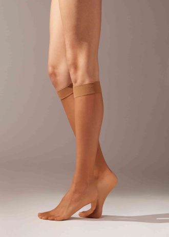 8 Denier Sheer Comfort Cuff Knee-Highs