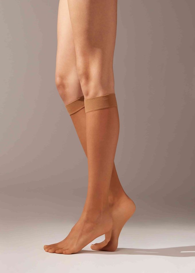 8 Denier Sheer Comfort Cuff Knee-Highs