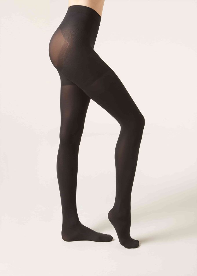 80 Denier Super Opaque Total Shaper Tights