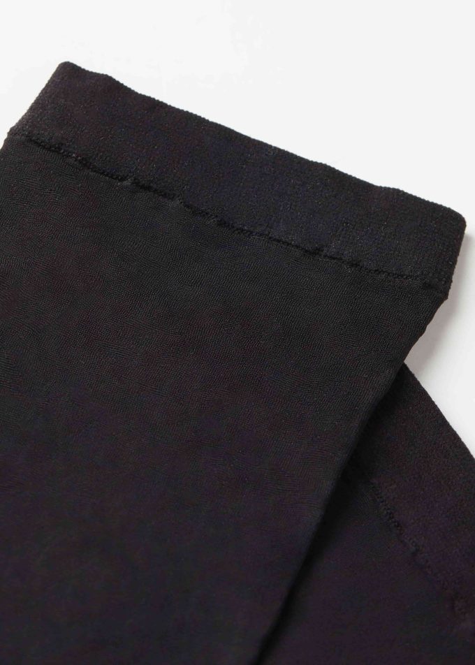 Animal Print Sheer Short Socks