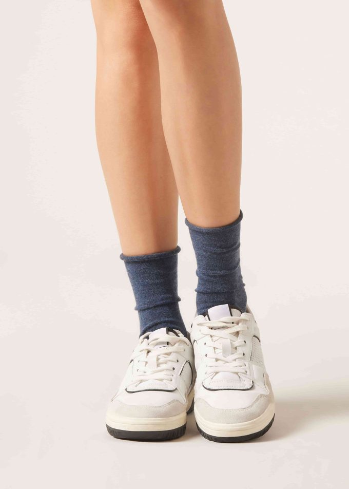 Ankle Socks with Cashmere
