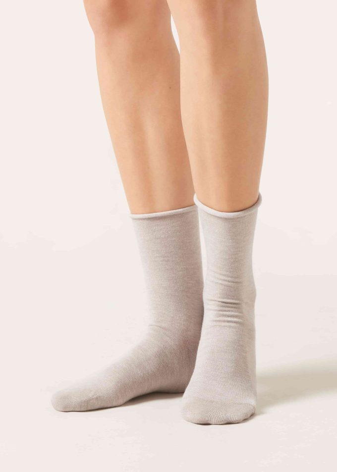 Ankle Socks with Cashmere