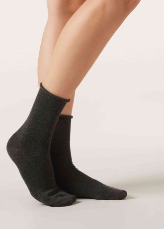 Ankle Socks with Cashmere