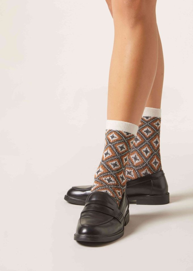 Argyle Socks with Cashmere