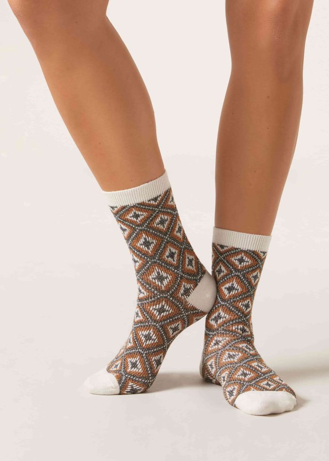 Argyle Socks with Cashmere