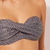 Bandeau Bikini Top Black Dots Bandeau Bikini Top Black Dots