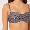 Bandeau Bikini Top Black Dots Bandeau Bikini Top Black Dots