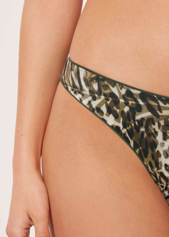 Bikini Bottoms Tropical Animalier Bikini Bottoms Tropical Animalier