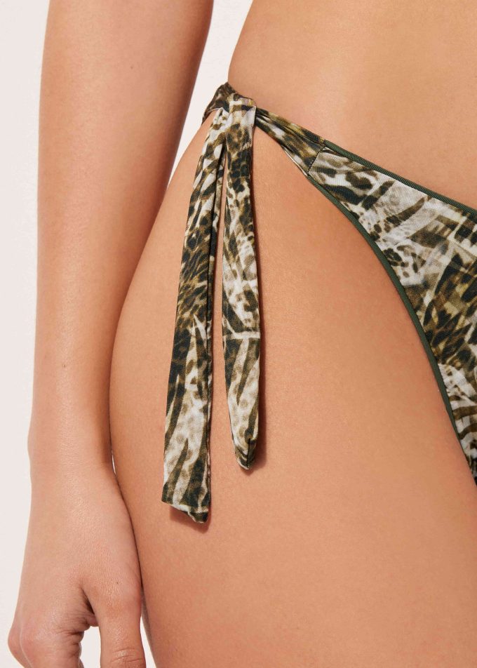 Bow Bikini Bottoms Tropical Animalier Bow Bikini Bottoms Tropical Animalier