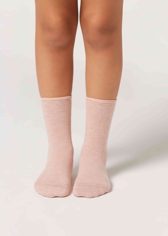 Boys’ Socks with Cashmere