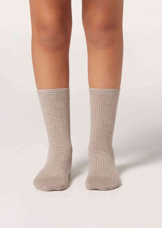 Boys’ Socks with Cashmere