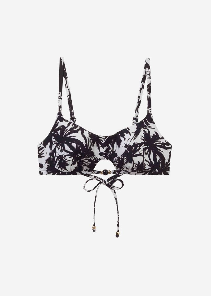 Brassiere Bikini Top Palms Brassiere Bikini Top Palms