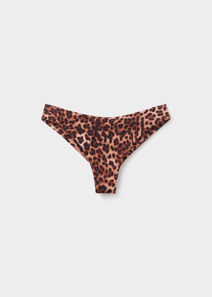 Brazilian Bikini Bottoms Classic Animalier