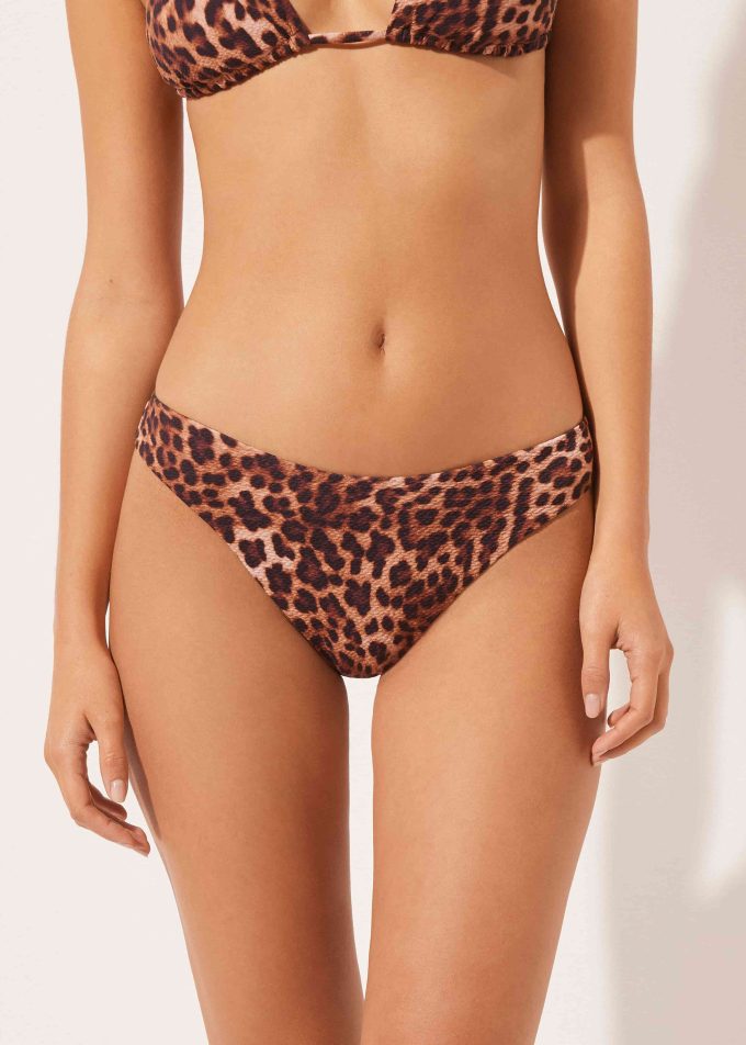 Brazilian Bikini Bottoms Classic Animalier