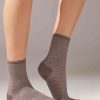 Chevron Stripe Short Socks