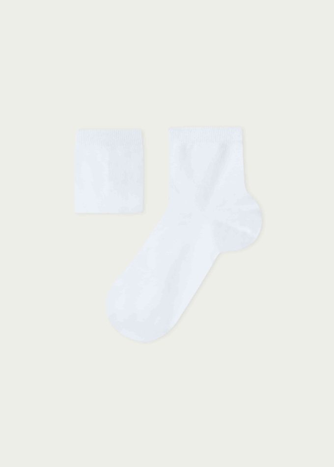 Children’s Short Cotton Socks with Fresh Feet Breathable Material