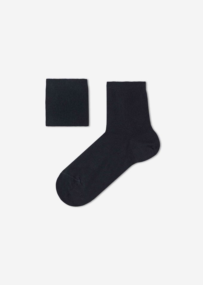 Children’s Short Cotton Socks with Fresh Feet Breathable Material