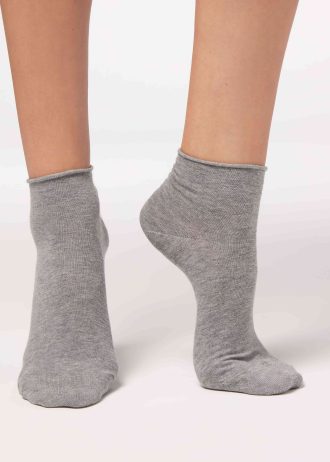 Cotton Bandless Short Socks