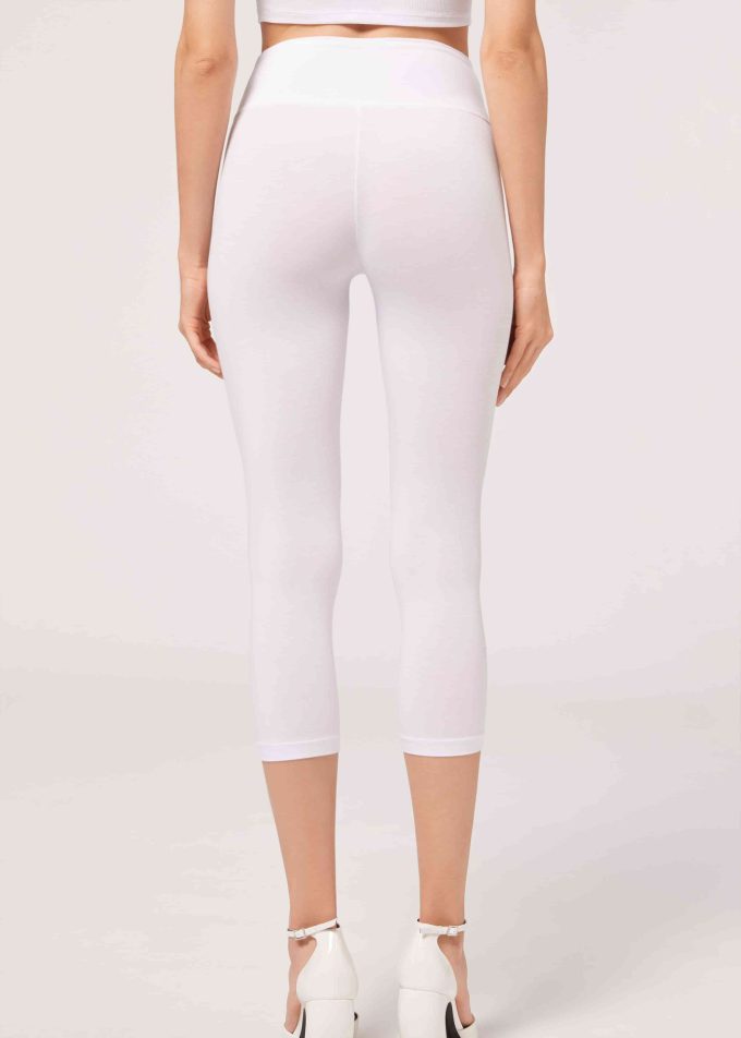 Cotton Capri Leggings