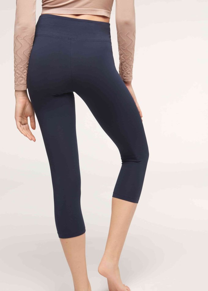 Cotton Capri Leggings
