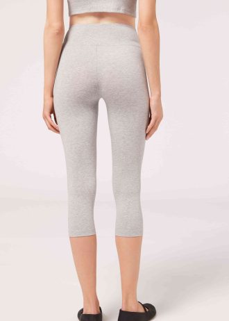 Cotton Capri Leggings
