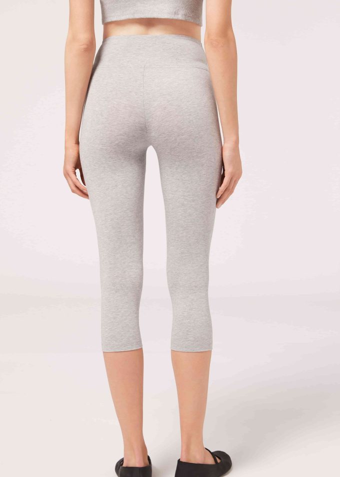 Cotton Capri Leggings