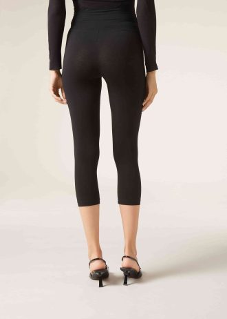Cotton Capri Leggings