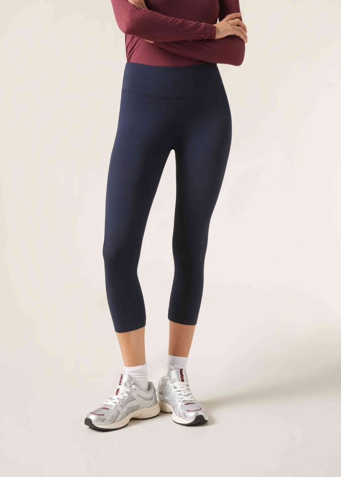 Cotton Capri Leggings