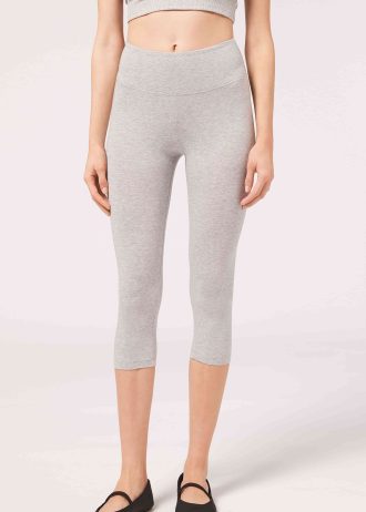 Cotton Capri Leggings