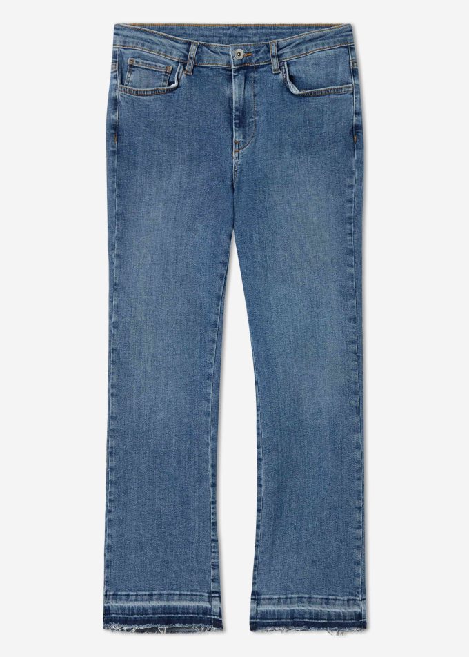Cropped Flare Jeans