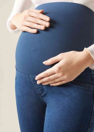 Denim Maternity Leggings Denim Maternity Leggings