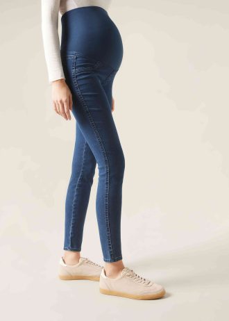 Denim Maternity Leggings Denim Maternity Leggings