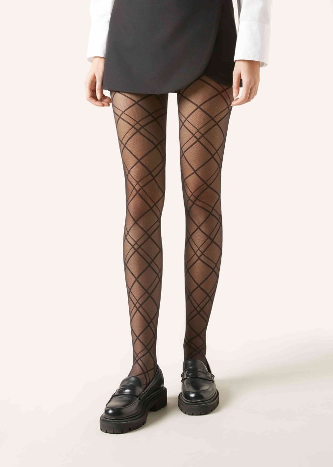 Diamond Sheer Tights