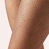 Diamond and Polka Dot Sheer Tights