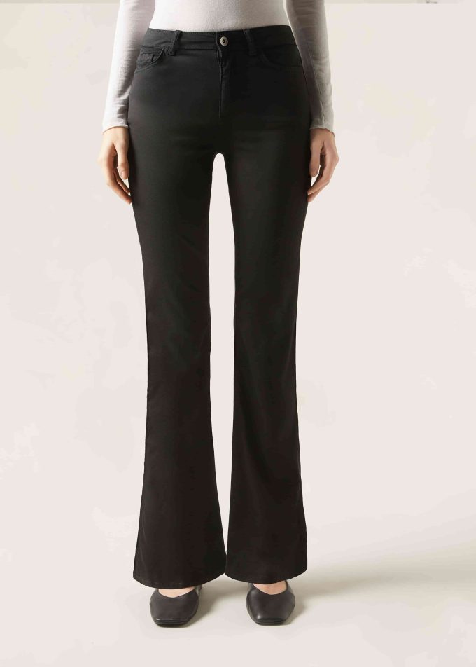 Eco Light Denim Flared Jeans