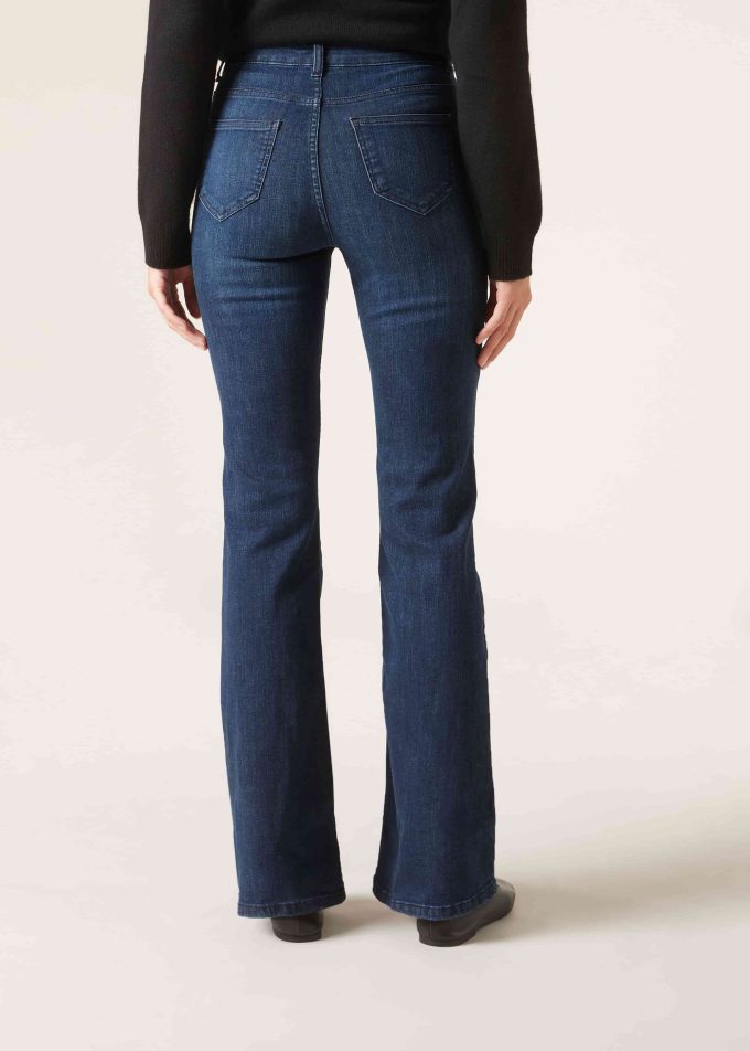 Flared Stretch Jeans