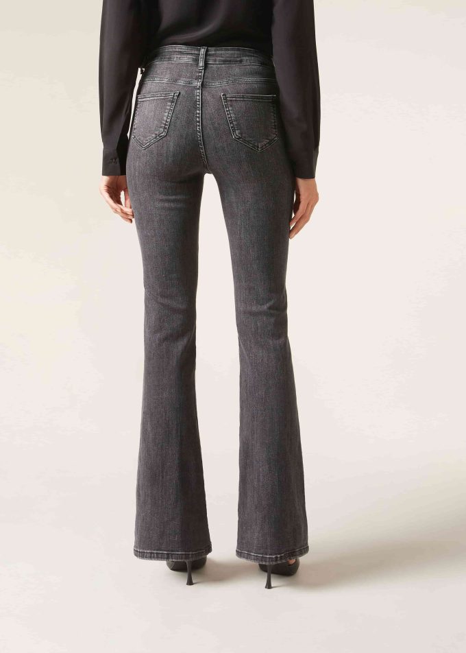 Flared Stretch Jeans