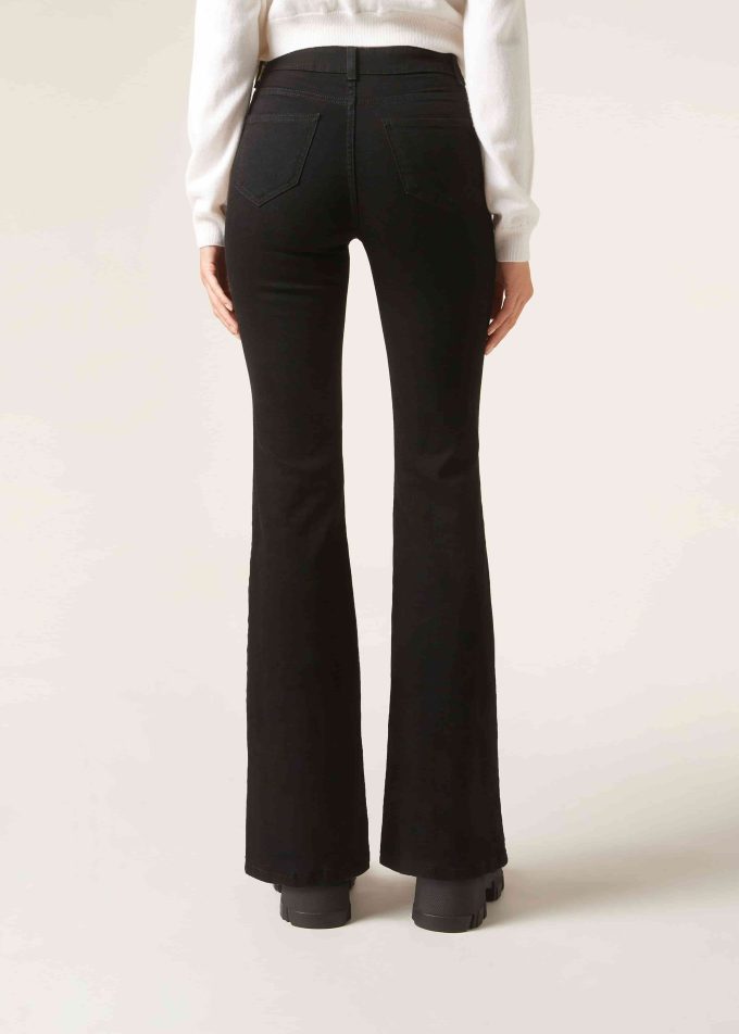 Flared Stretch Jeans