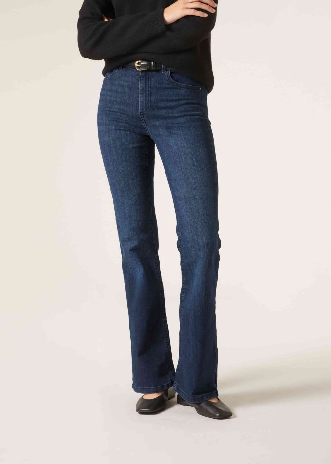 Flared Stretch Jeans