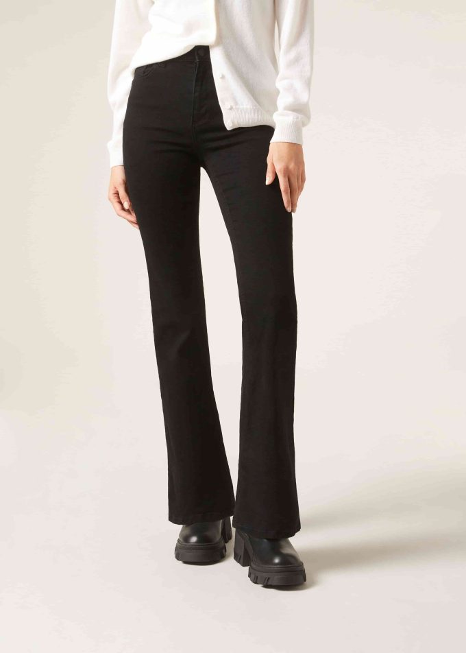 Flared Stretch Jeans