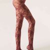 Floral Tulle Tights Floral Tulle Tights