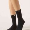 Gemstone Opaque Socks