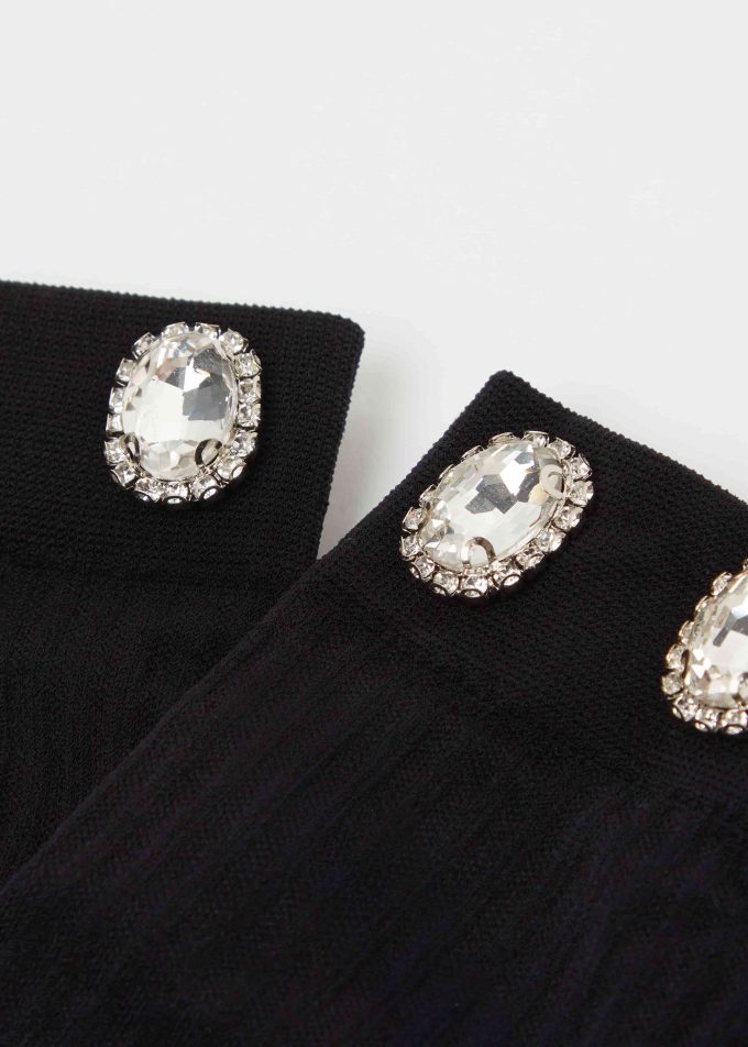 Gemstone Opaque Socks