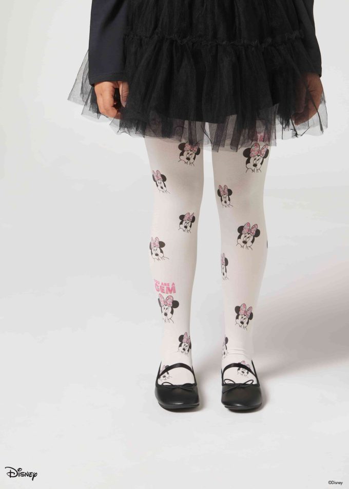 Girls’ Disney Microfibre Opaque Tights