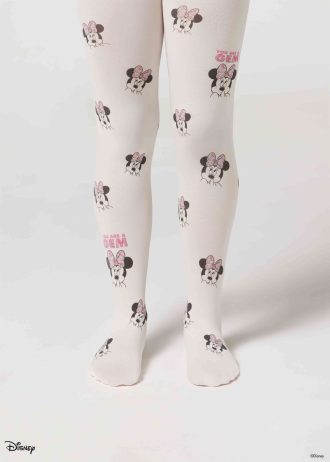 Girls’ Disney Microfibre Opaque Tights